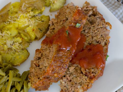 2 Lb Meatloaf At 375 / Meatloaf Recipe With The Best Glaze Natashaskitchen Com / All recipes for ...