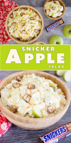 Snickers Salad, a delicious Pot Luck dish - Devour Dinner