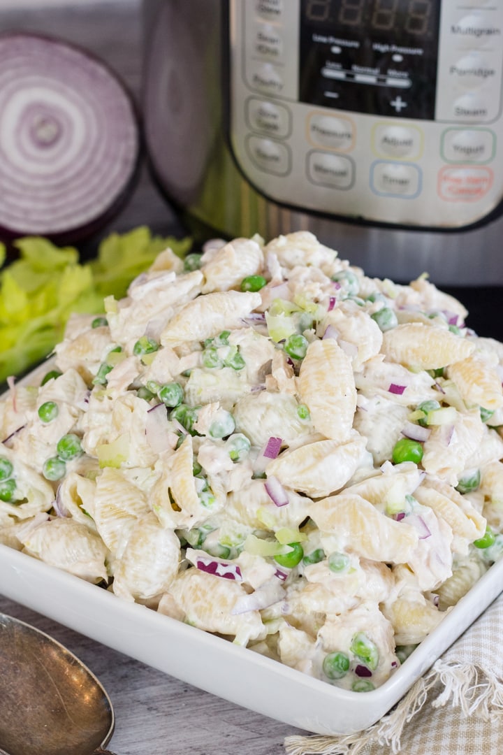 Cold Tuna Pasta Salad with Instant Pot