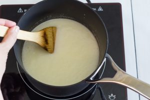 Buttermilk Syrup Boiling