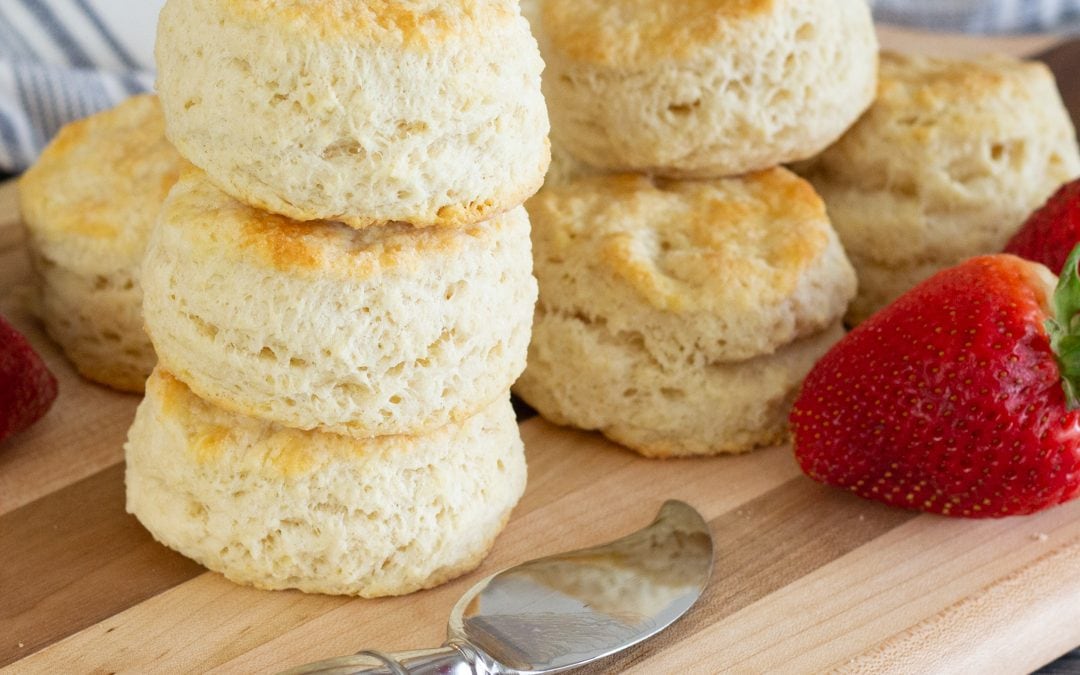 Hot and Fluffy Homemade Biscuits, just like Grandma’