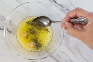 Melt Butter, Garlic and Seasonings