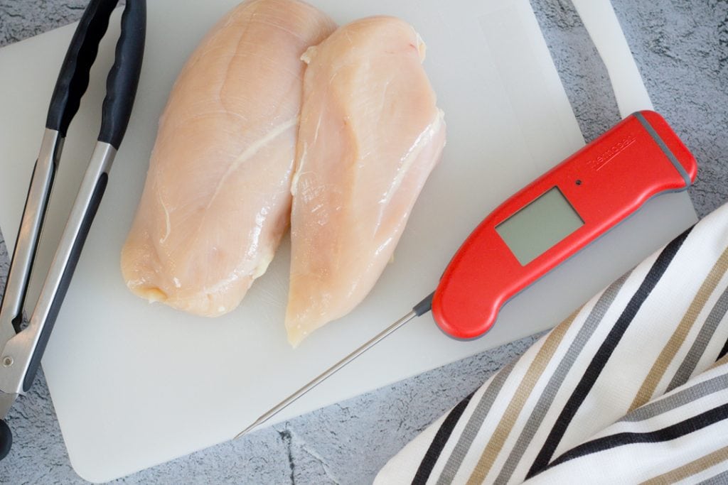 Thermapen and Chicken Breasts