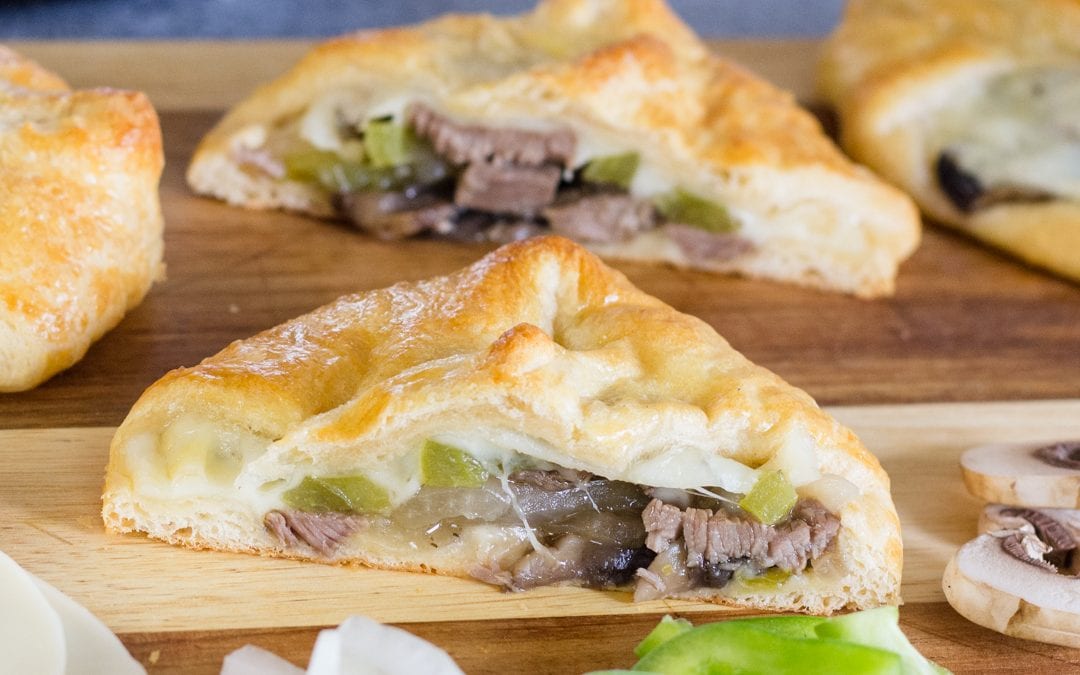 Super Simple Homemade Philly Cheesesteak Sandwiches