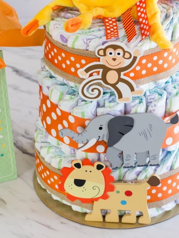 Baby Diaper Cake