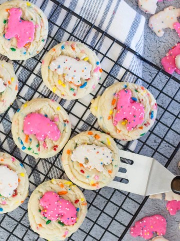 Circus Animal Sugar Cookies