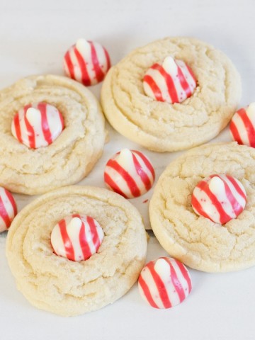 Peppermint Kiss Cookie