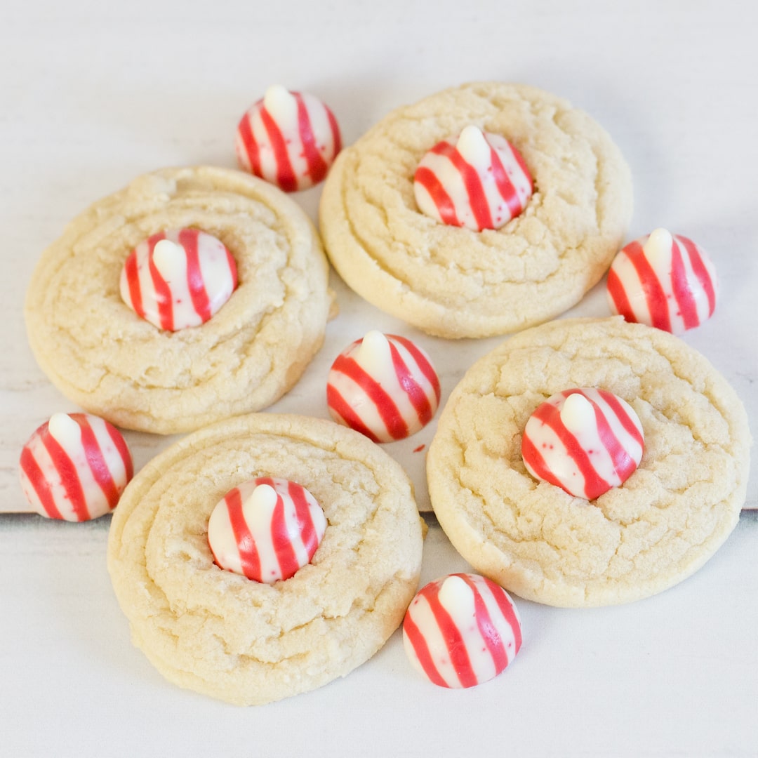 Peppermint Kiss Cookie