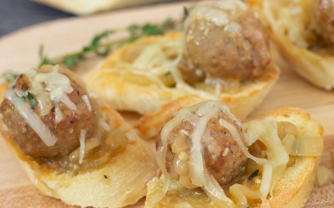 Instant Pot French Onion Meatballs Delicious Appetizer or Dinner Recipe!