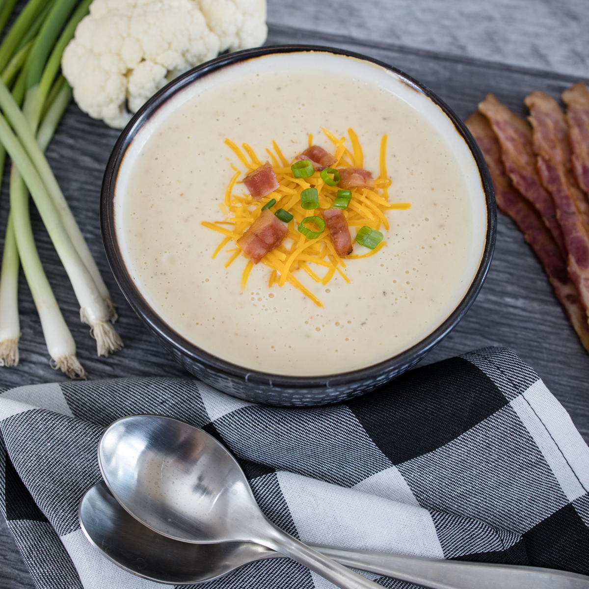Cauliflower Cheddar Soup