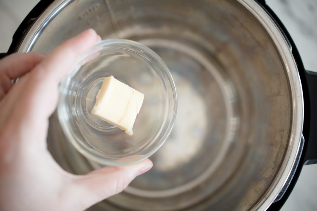 Butter in Instant Pot