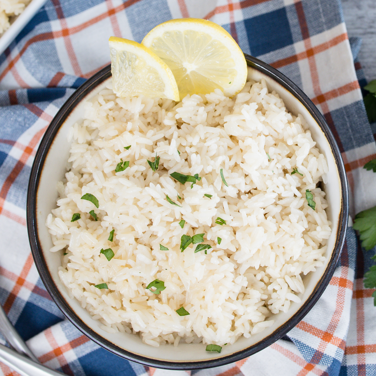 Instant Pot Lemon Rice