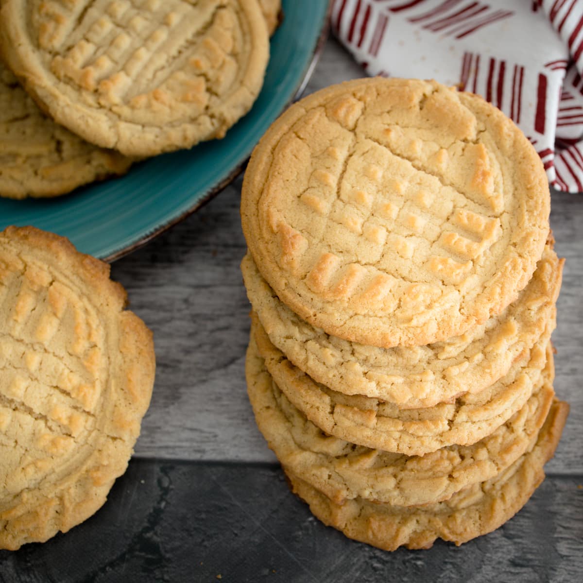 Old Fashioned Peanut Butter Cookies
