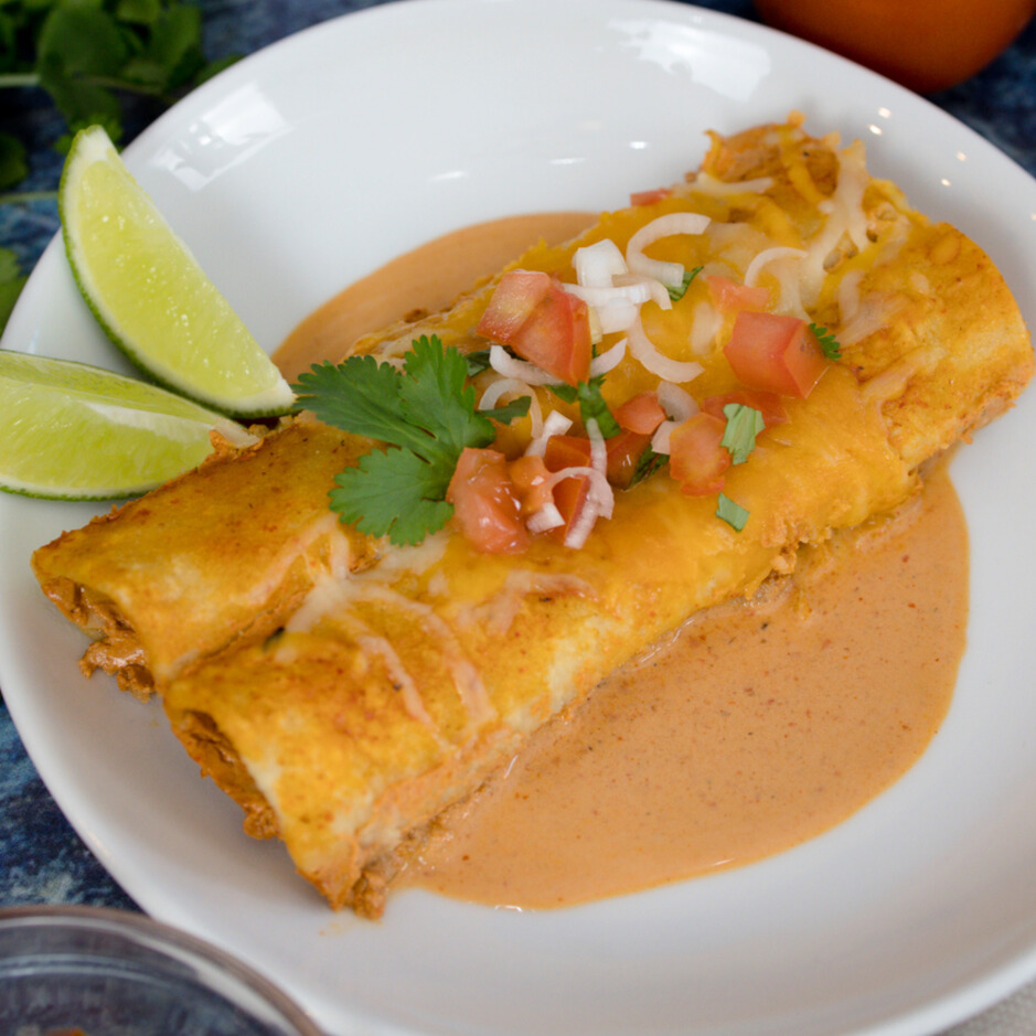 Easy 30 minute cheese enchiladas