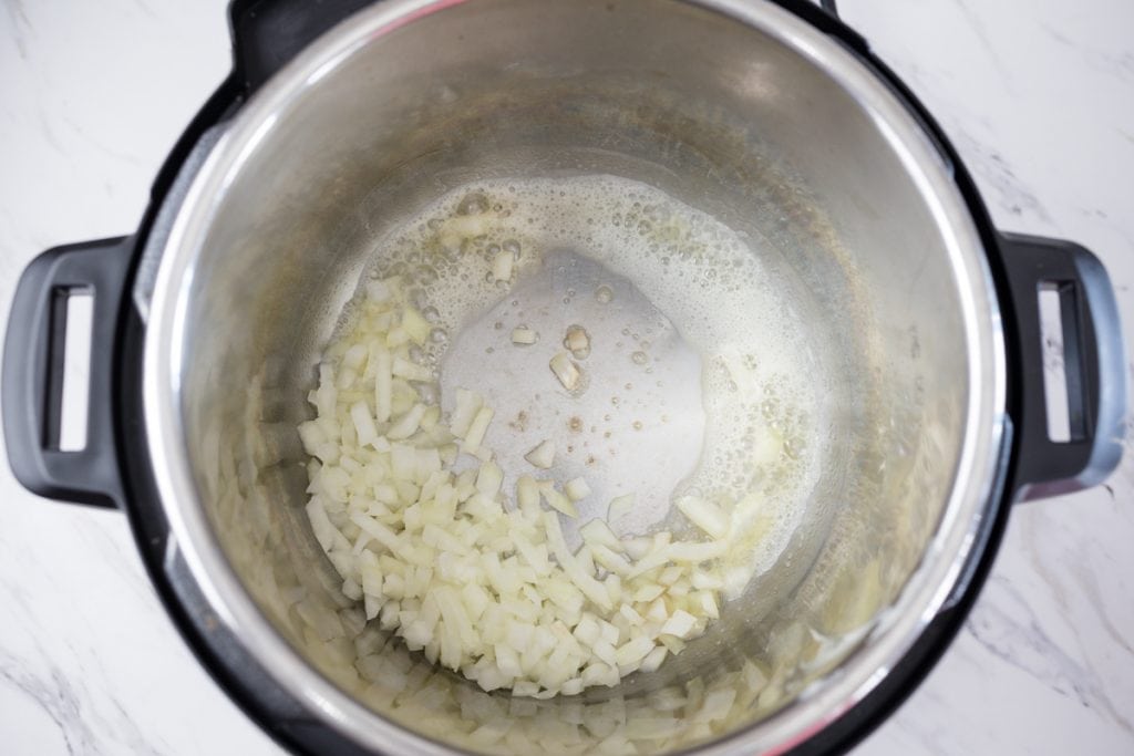 Onions in Instant Pot