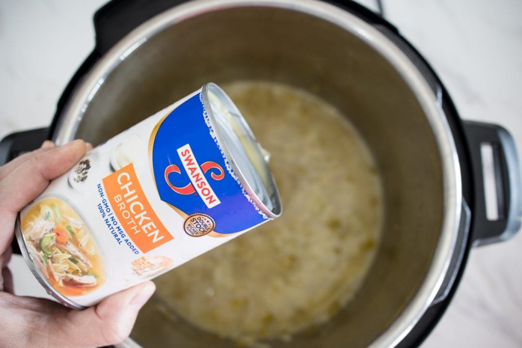 Chicken Broth in Instant Pot