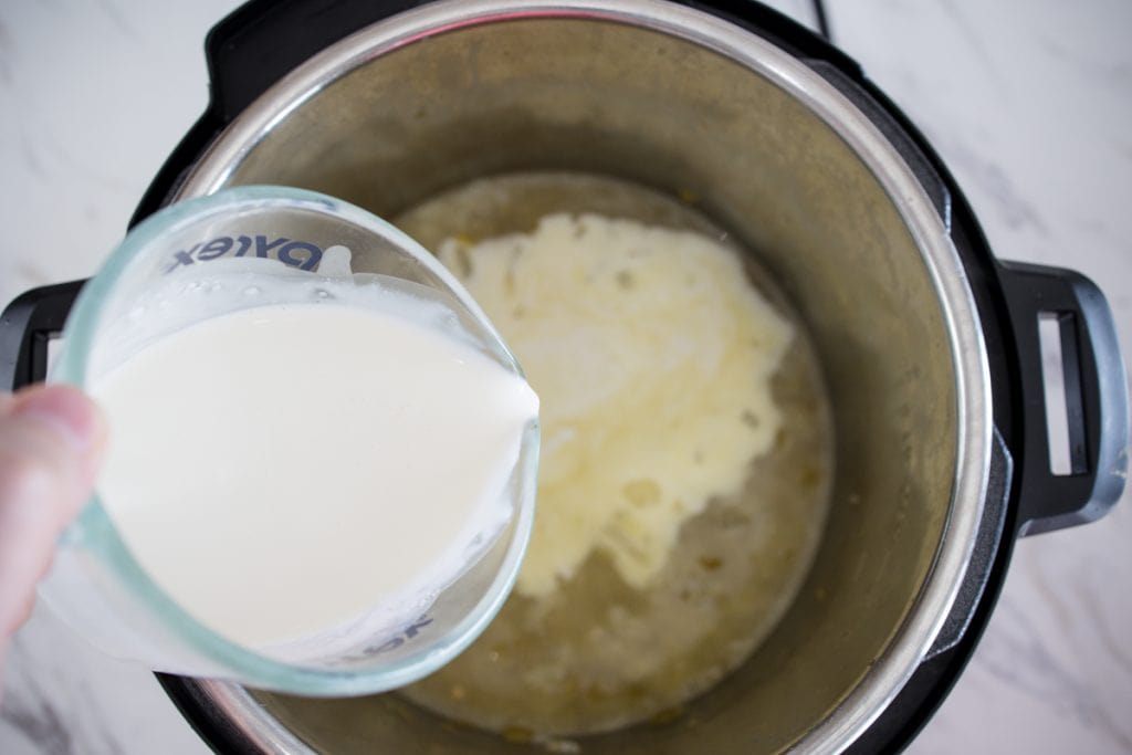 Heavy Cream in Instant Pot