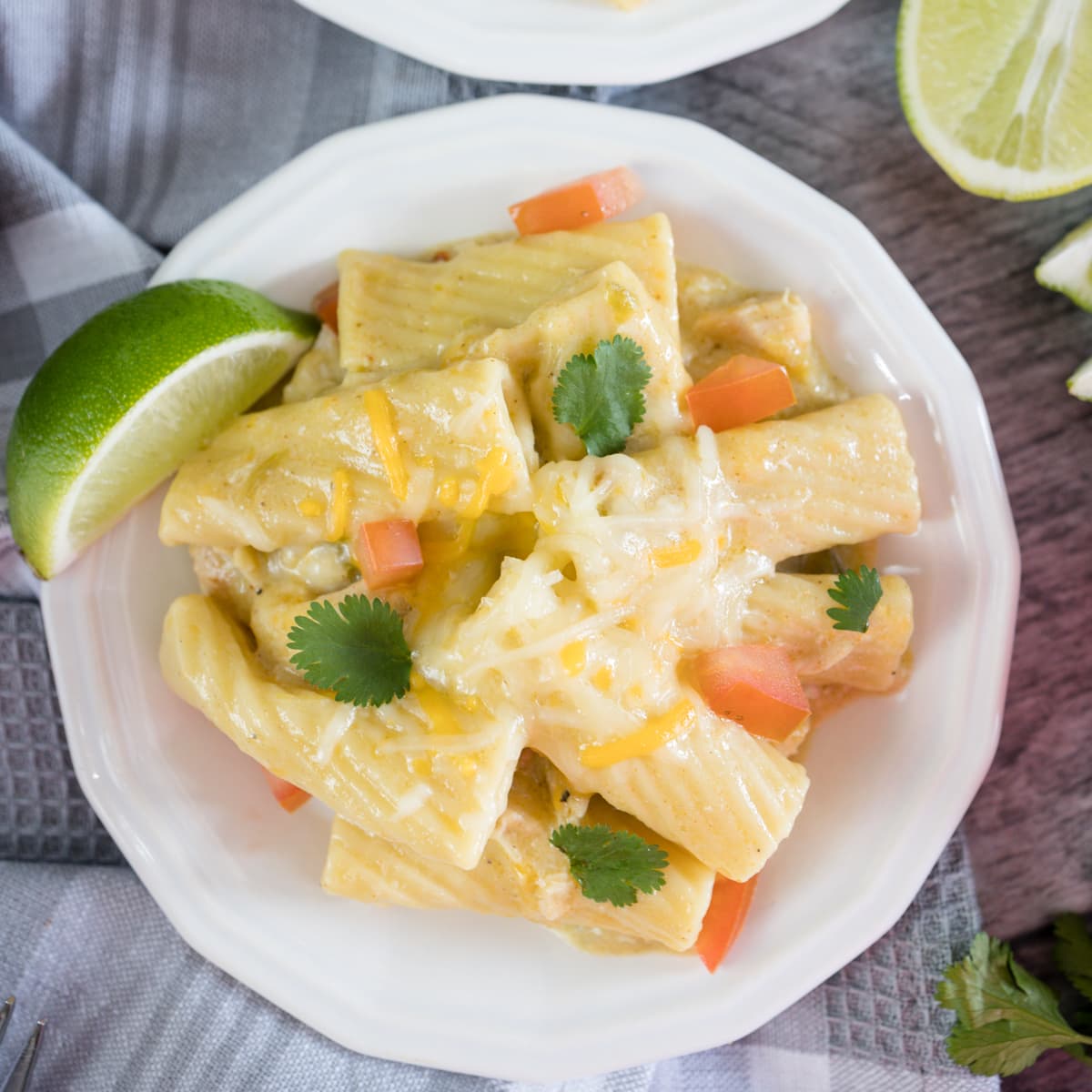 Instant Pot Chicken Enchilada Casserole