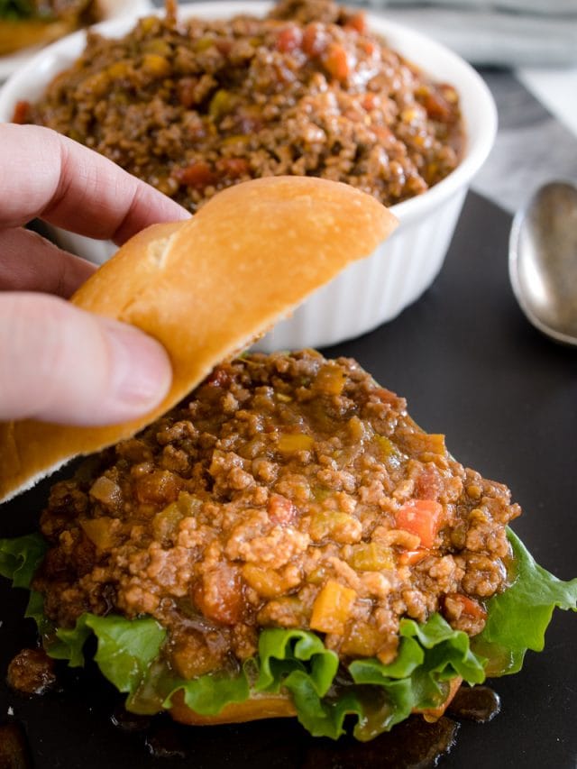 Instant Pot Sloppy Joes Web Story