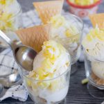 Pineapple Apple Dessert Salsa with Ice Cream