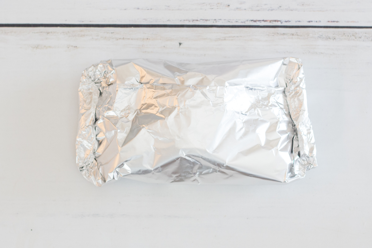 Tin Foil Meal wrapped
