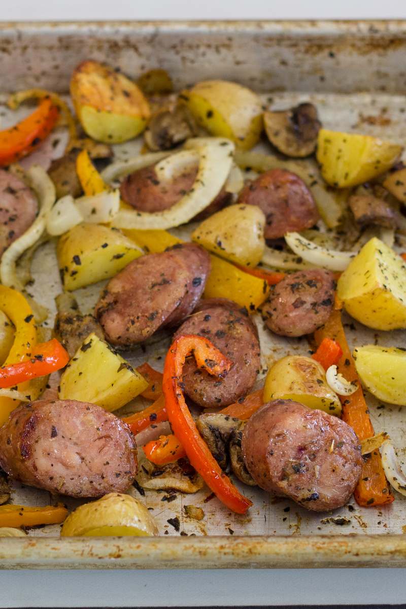Roasted Sausage and Peppers