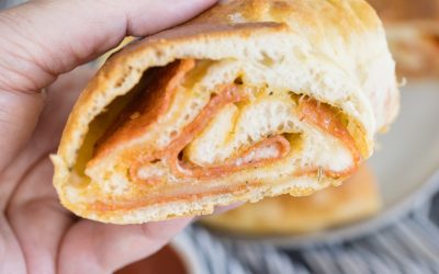 Fun and Easy Pepperoni Bread #freakyfriday