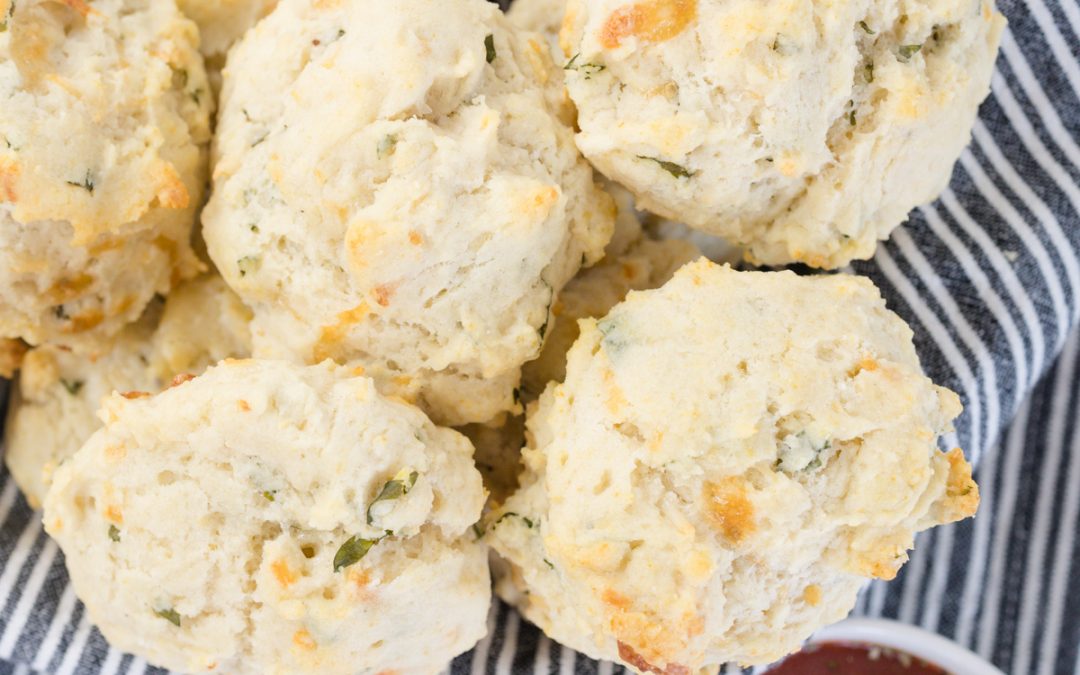 Delicious Drop Biscuits with Cheese