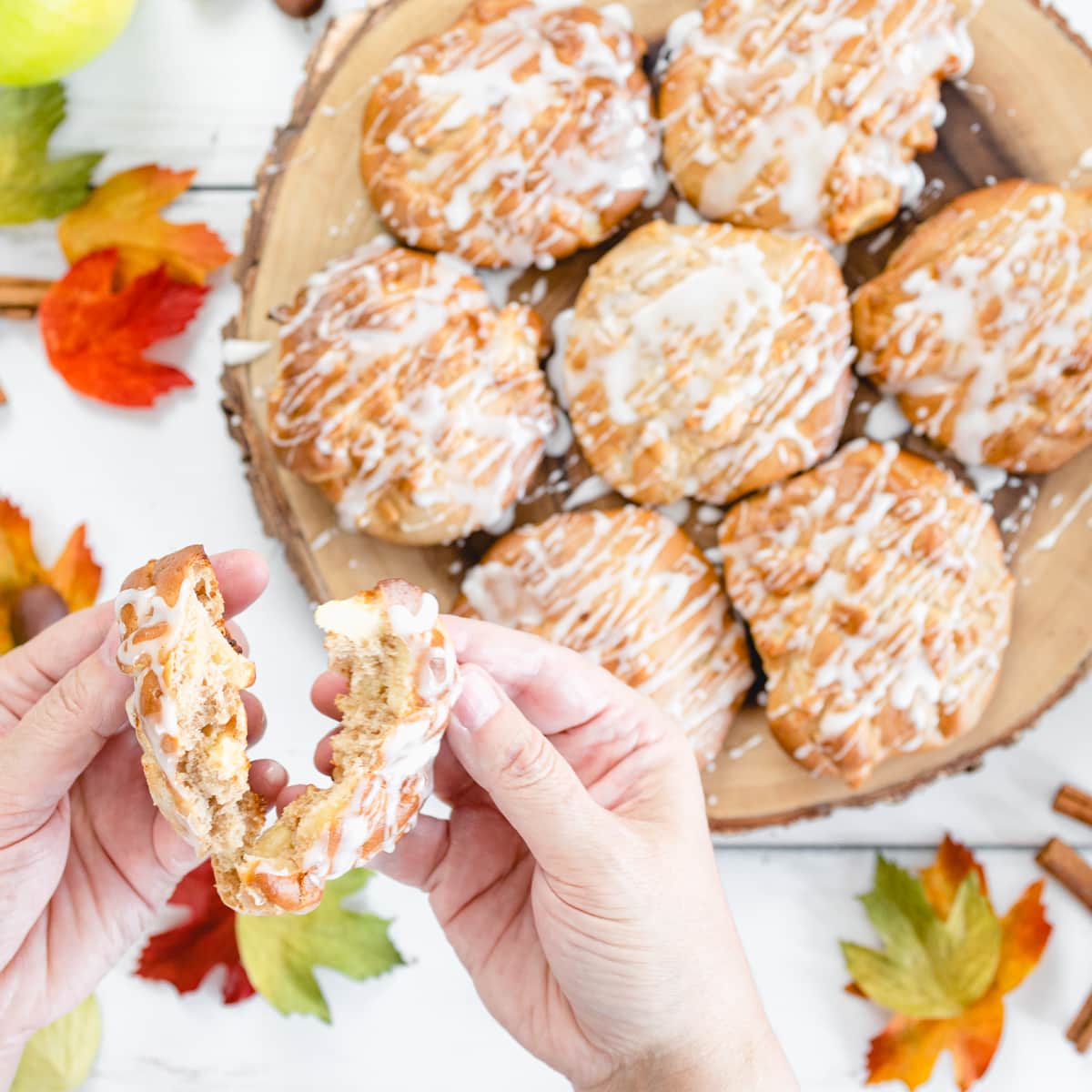 Air Fryer Apple Fritters