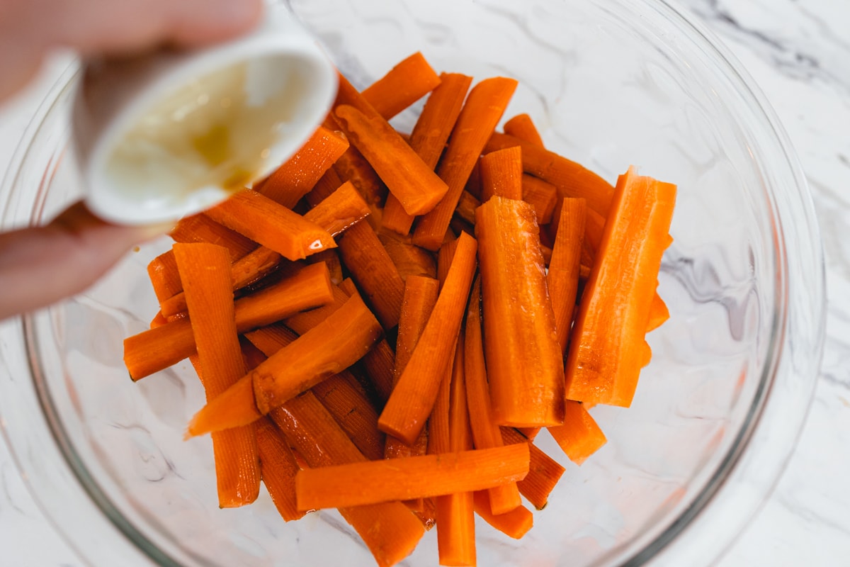 Sliced Carrots with Balsamic Vinegar