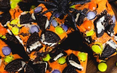 Halloween Brownies for #halloweentreatsweek