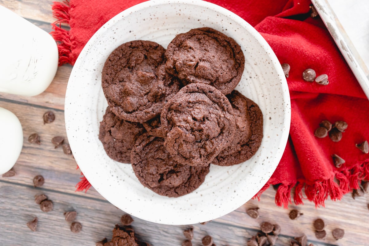 Double Chocolate Chip Cookie