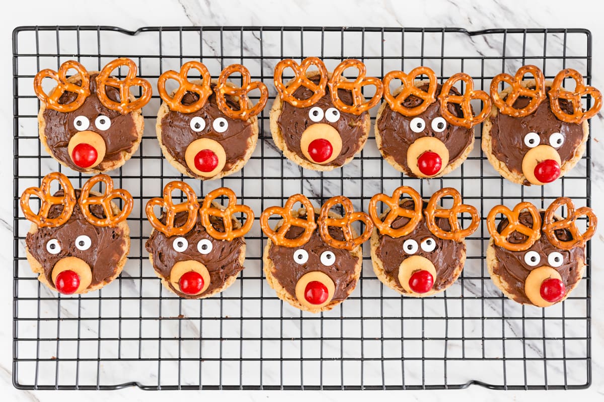 Reindeer Peanut Butter cookies