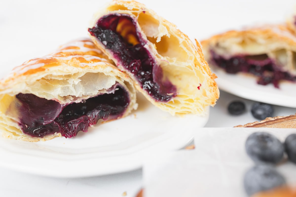 Blueberry Puffed Pastry