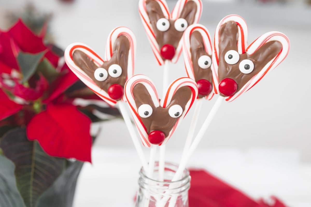 Candy Cane Reindeer