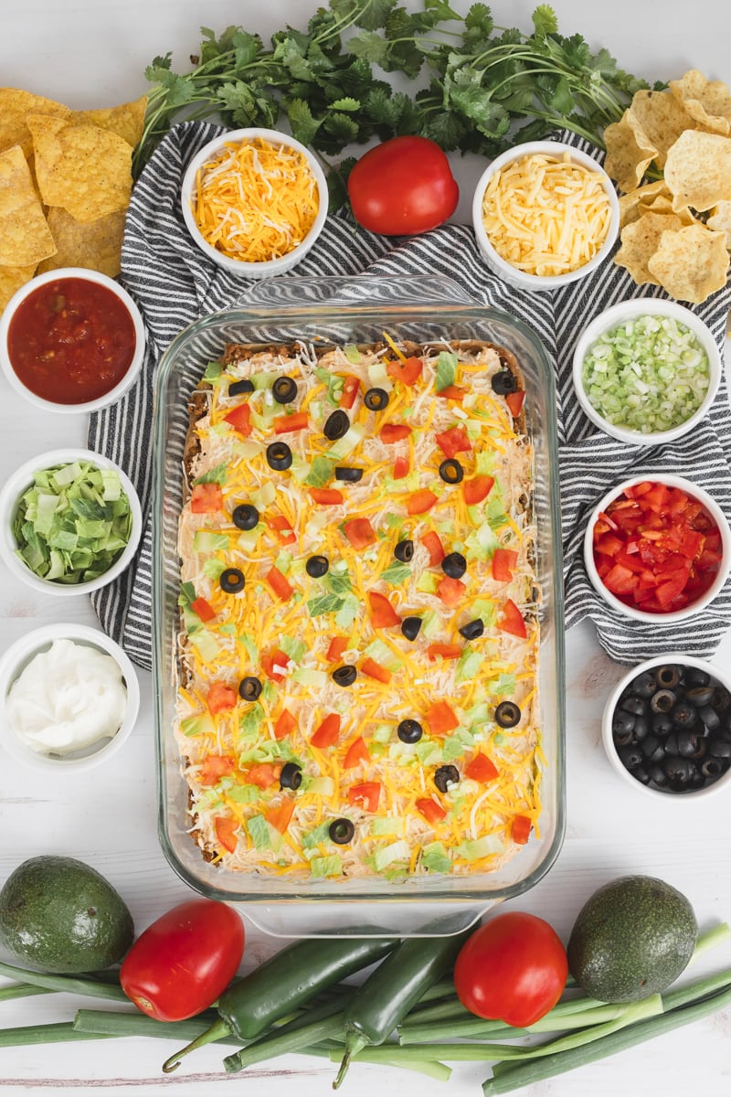 Taco Dip with Meat