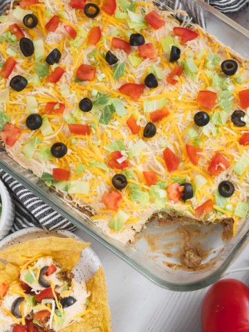 Taco Dip with Meat