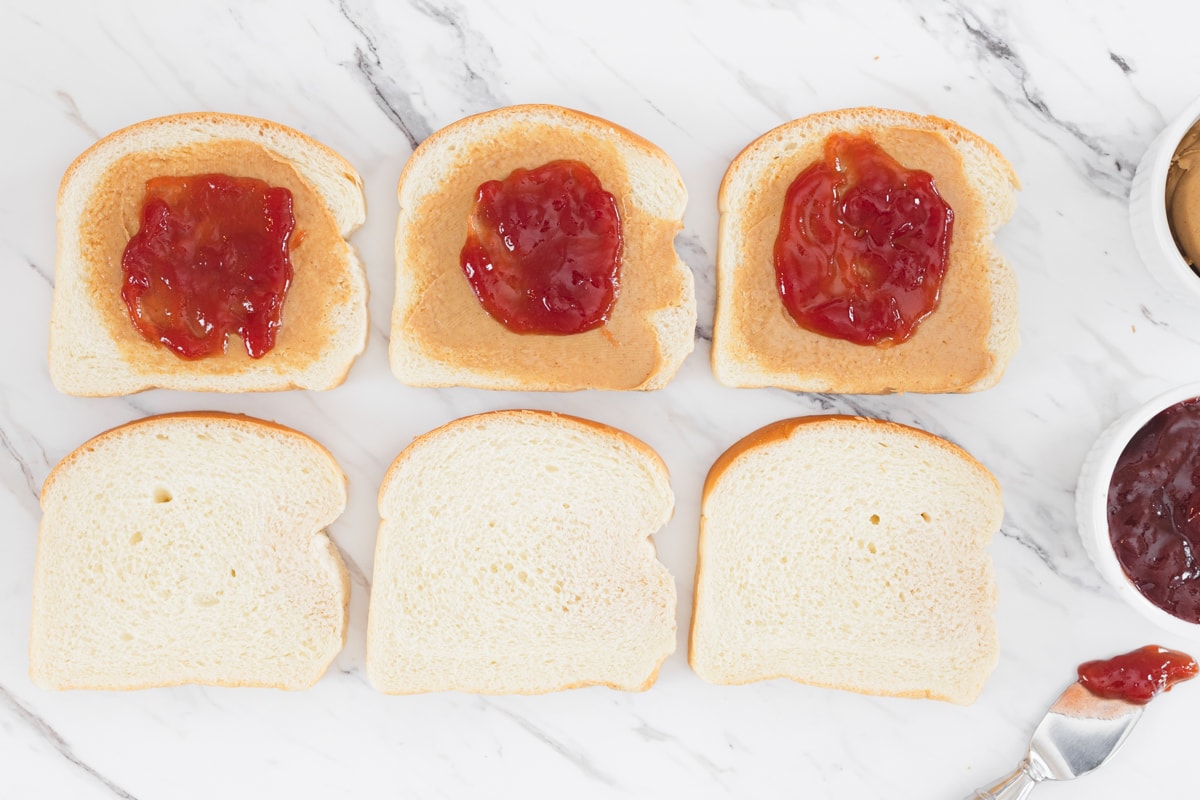 Peanut Butter and Jelly on Bread