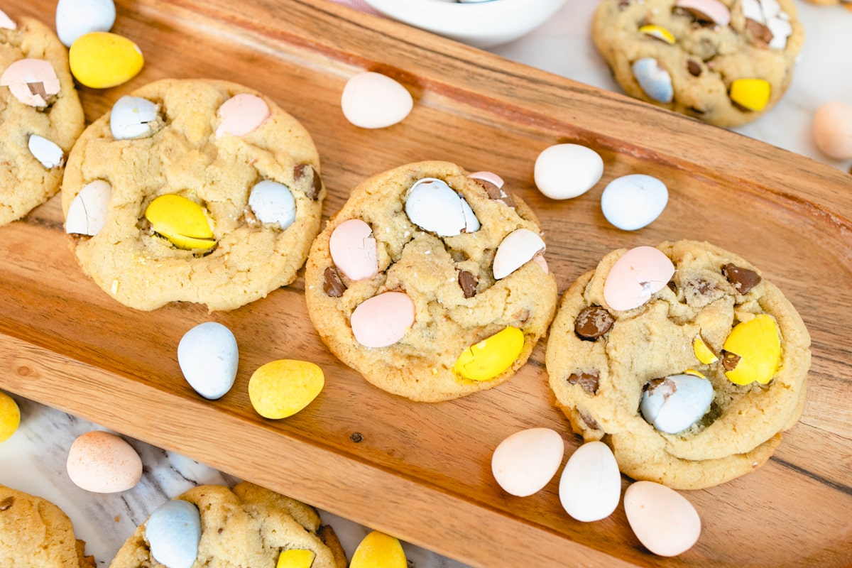 Cadbury Egg Cookies