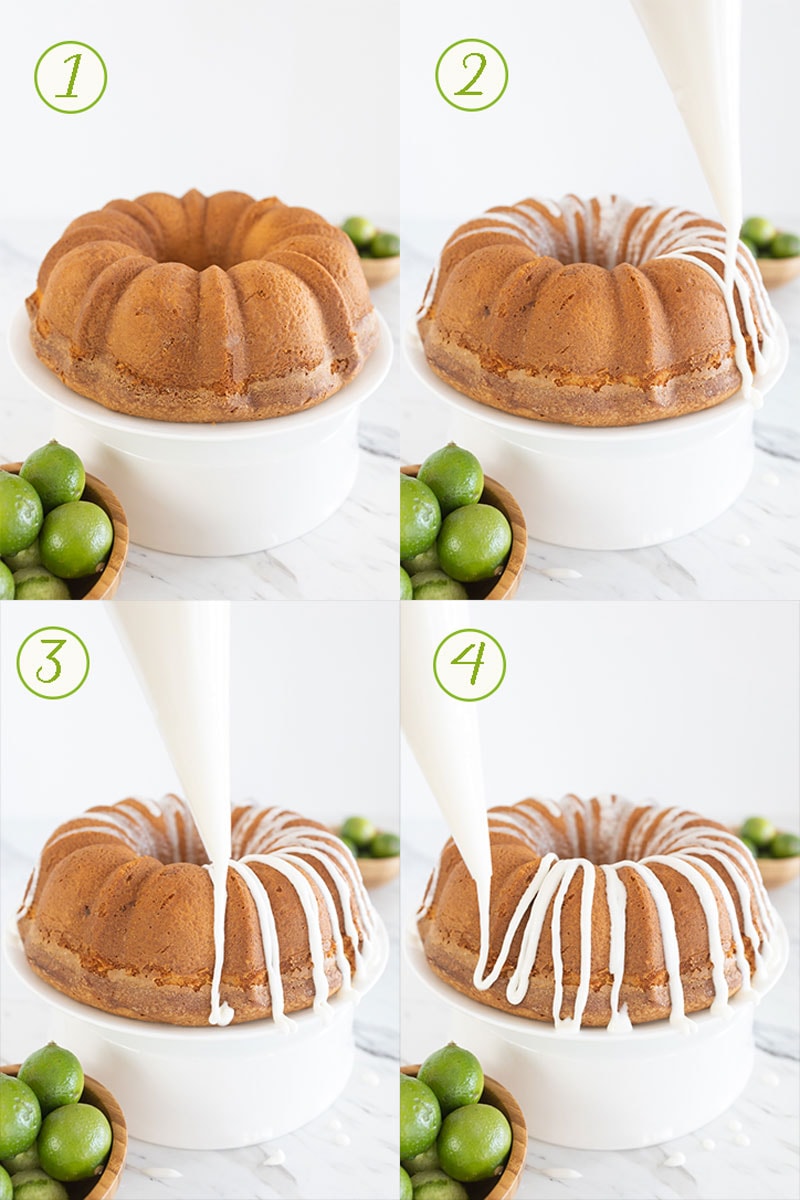 How to glaze a Pound Cake