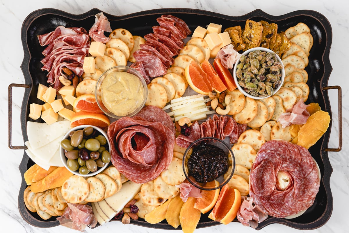 Trader Joe's Charcuterie Board Meat and Cheese Tray