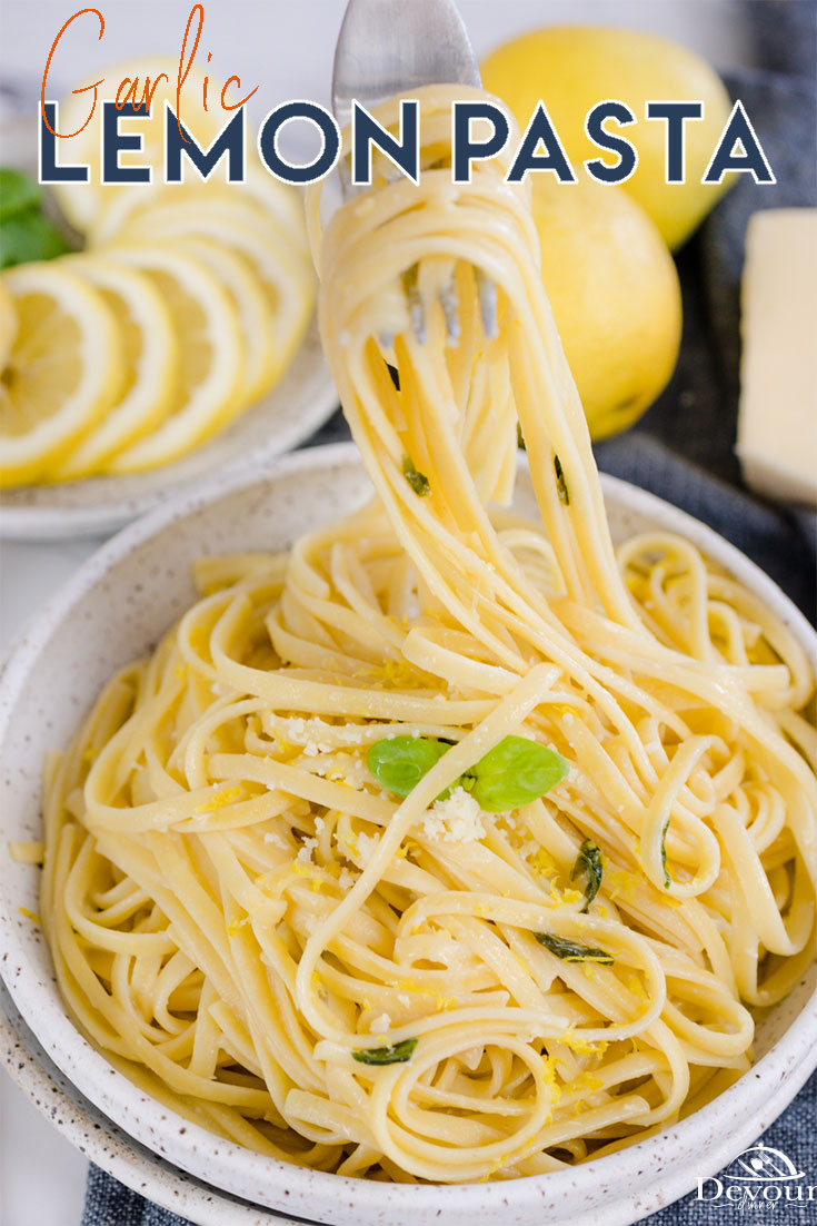 Lemon Spaghetti or Garlic Lemon Pasta is made without cream. Made with fresh lemon juice and zest and it's refreshingly delicious. Made with Garlic, Basil, lemon juice, lemon zest, and Romano Cheese #lemongarlicpasta #garliclemonpasta #lemonspaghetti #devourdinner #easysidedish #instantpot #instagood #pressurecooking #sidedish #sidedishrecipe #easysidedish #pasta #pastaallimone #italianpasta #yum #yummy