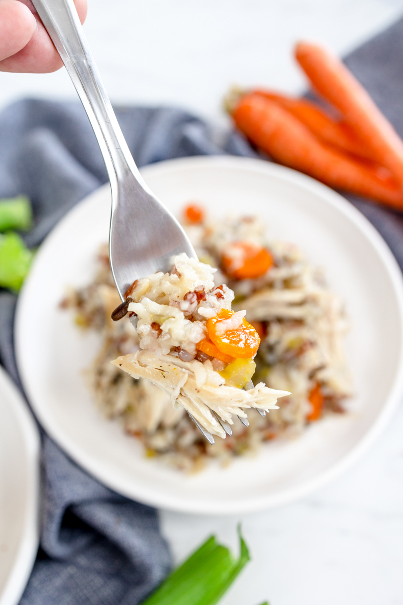 Wild Rice and Chicken Instant Pot Recipe
