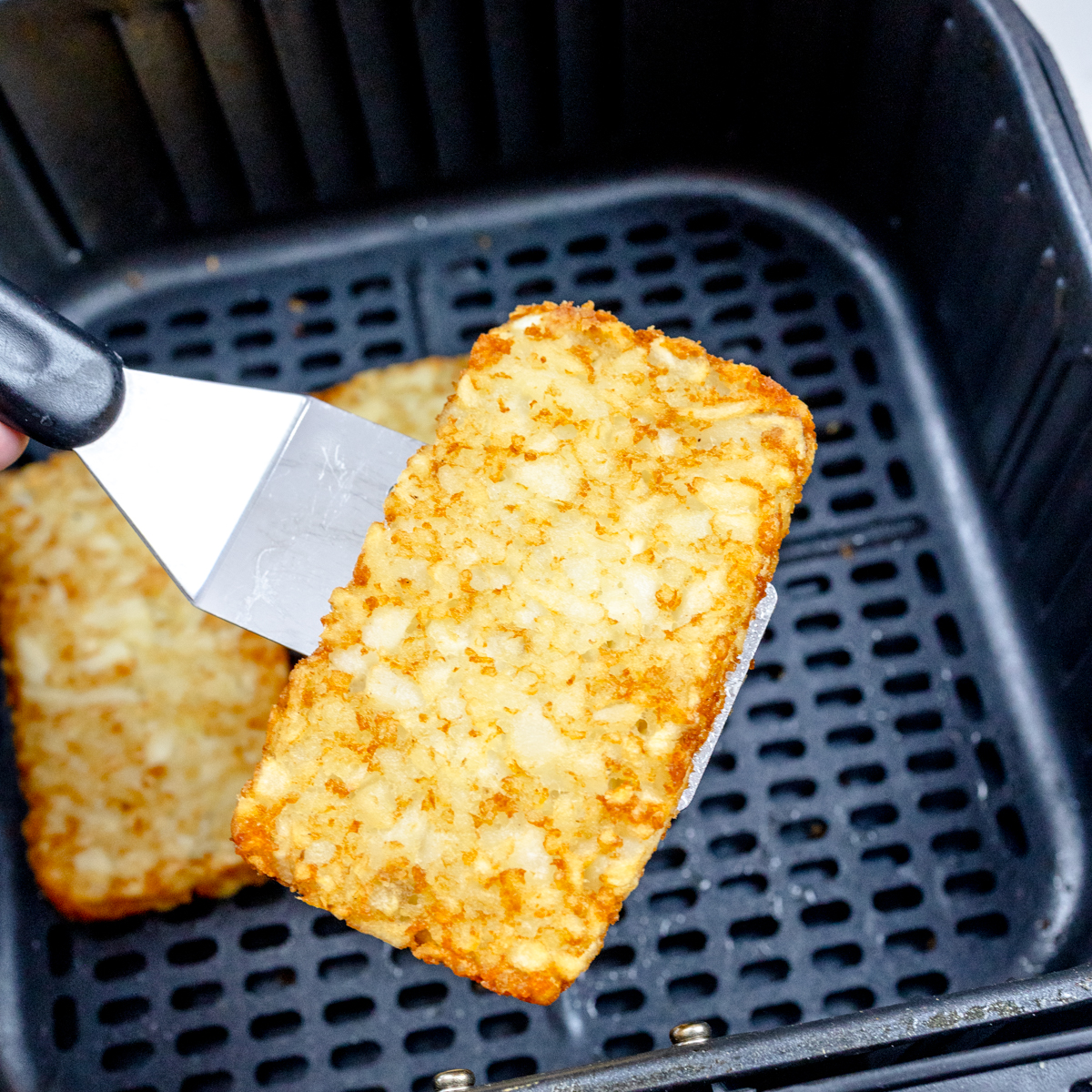 Air Fryer Frozen Hash Brown Patties