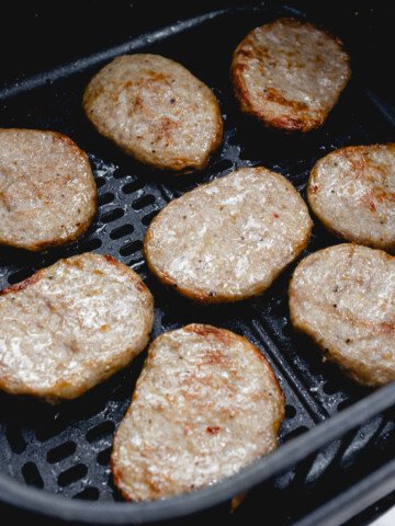 Air Fryer Sausage Patties