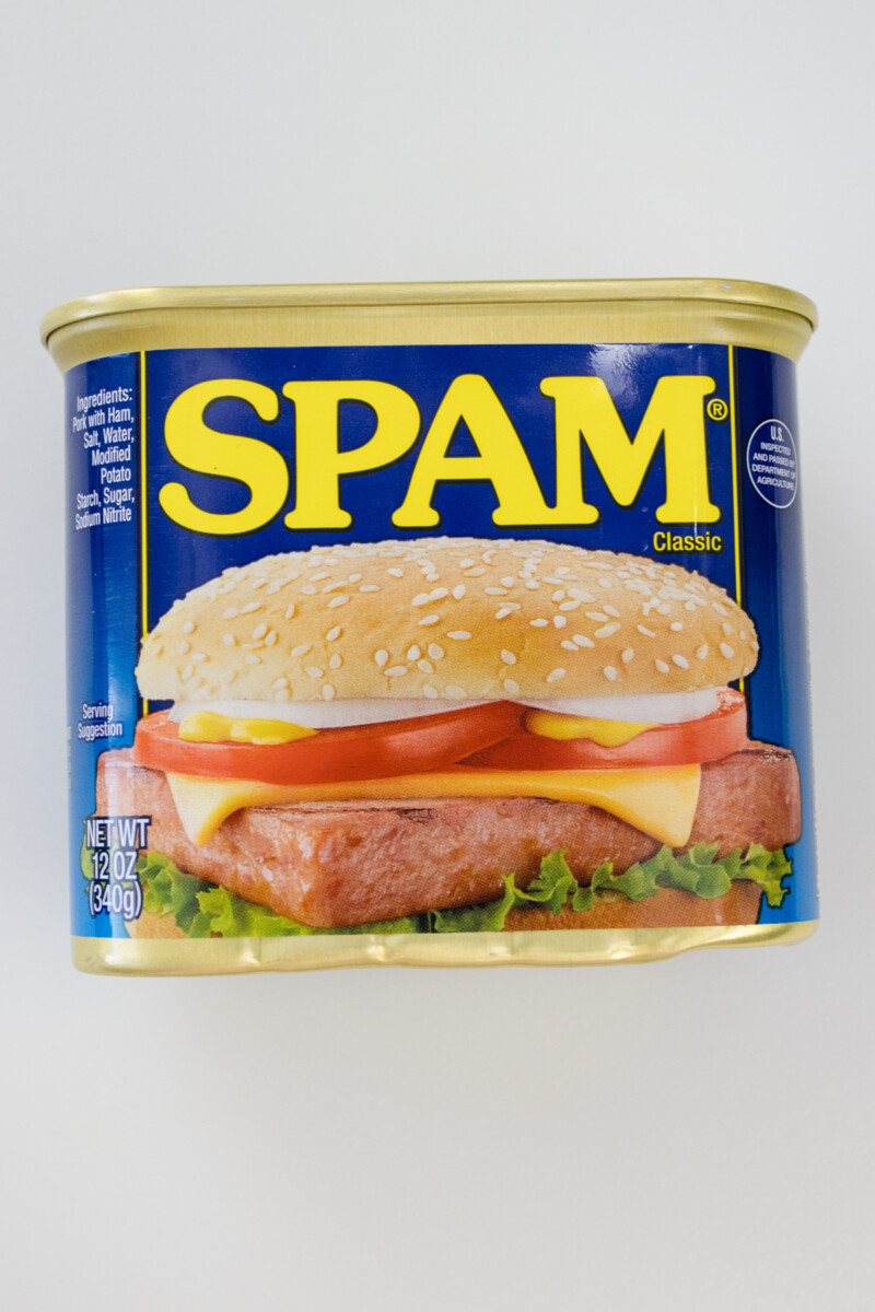 A can of spam.