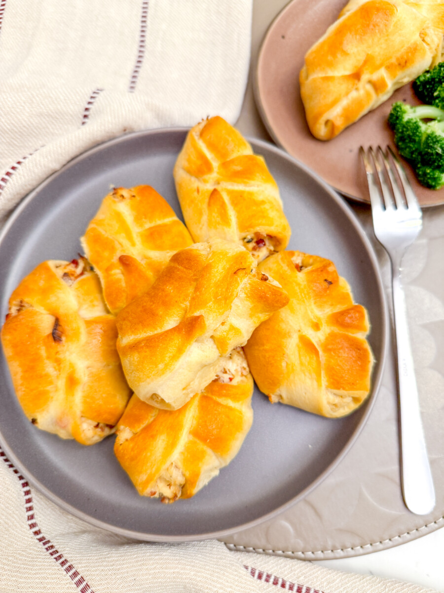 Air Fryer Chicken Crescent Roll ups