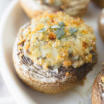 Air Fryer Stuffed Mushrooms