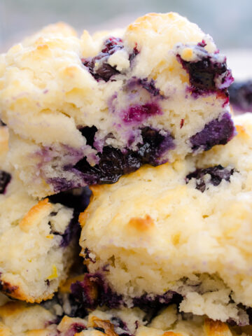 Blueberry Biscuits