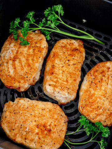 Air Fryer Thin Pork Chop